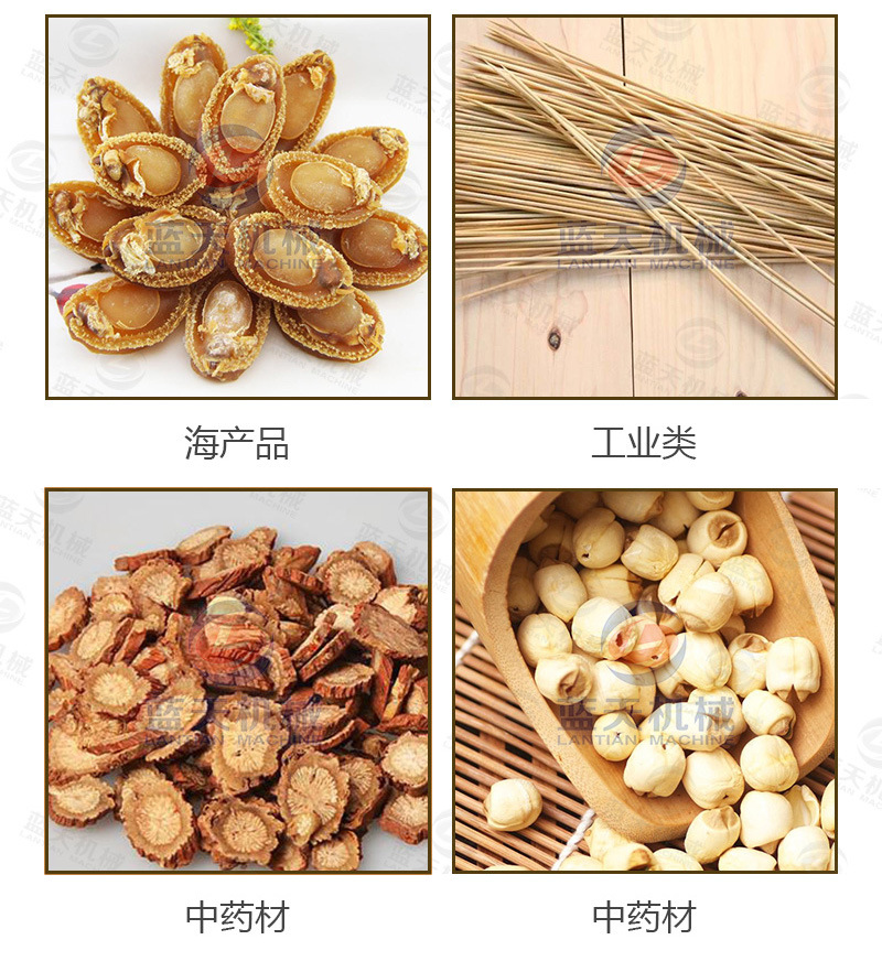 帶式藥材烘干機(jī)應(yīng)用范圍廣泛