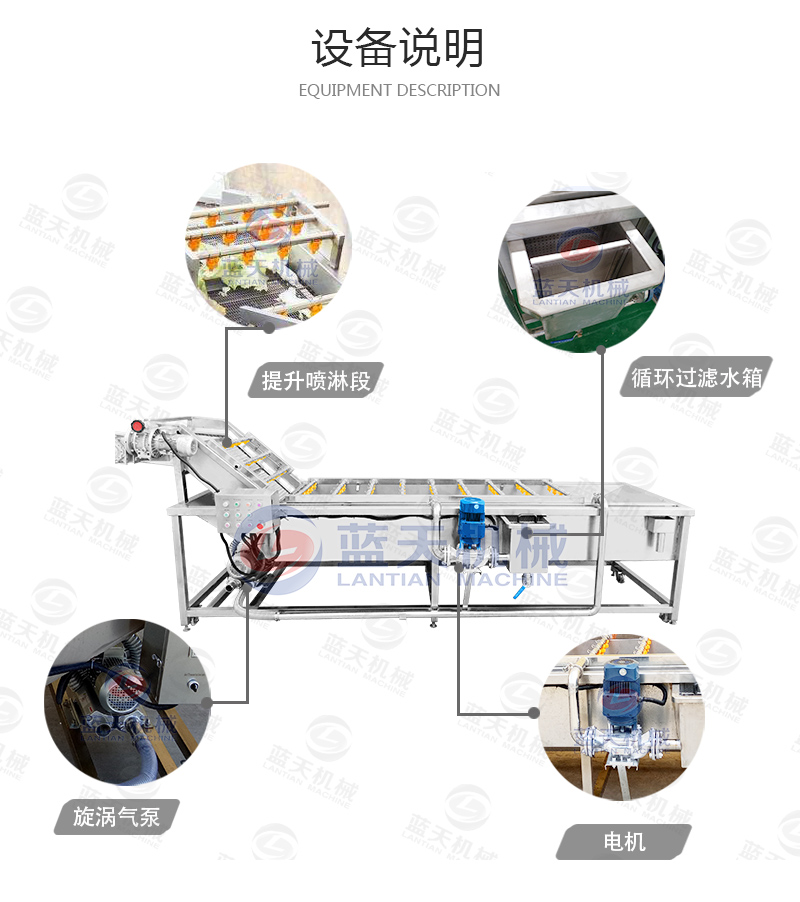 辣椒花椒山藥清洗機(jī)設(shè)備說(shuō)明