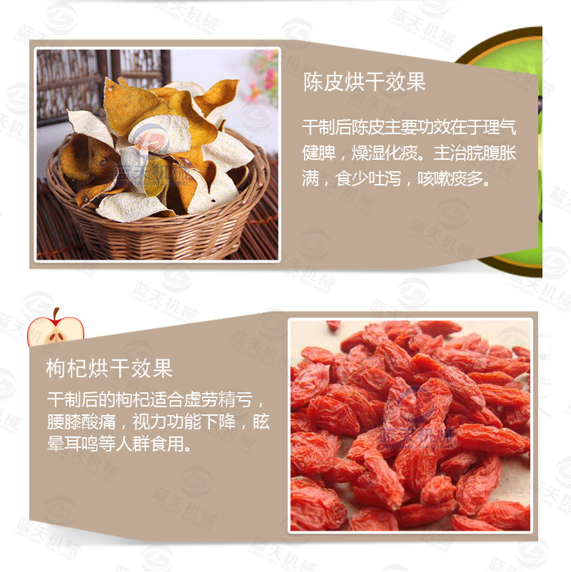 五味子烘干機(jī)產(chǎn)品烘干介紹